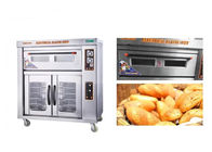SS 430 1400mm 2.86kw Endüstriyel Ekmek Pişirme Makinesi