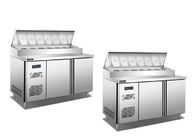 SS304 290w 0.3L Ticari Tezgahaltı Buzdolabı