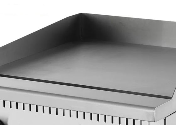 Griddle Meat 4 Brülör 1220mm Ticari Mutfak Pişirme Ekipmanları