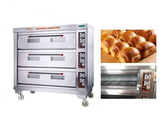 Analog Termostat SS 430 380V Endüstriyel Pişirme Fırını