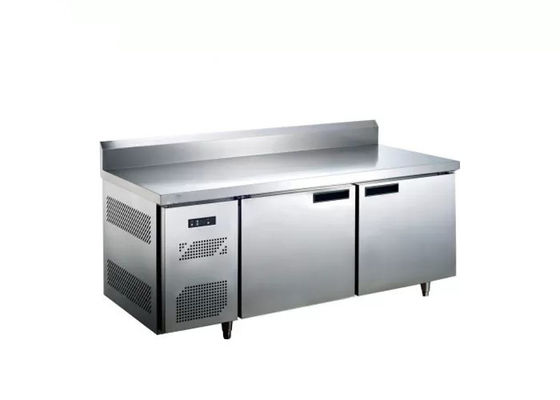 Commercial Counter Top Fridge Defrost Automatically E - Coated Evaporator Embraco