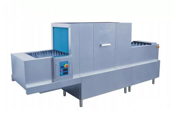 Elektrikli 3000mm 380V Ticari Mutfak Bulaşık Makinesi