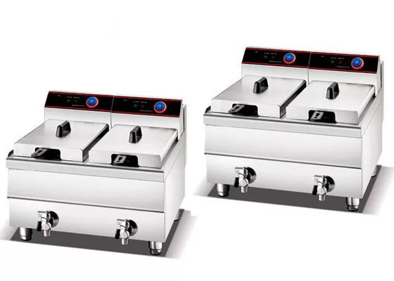 Fast Food için 7kw 8L Ticari Mutfak Pişirme Ekipmanları
