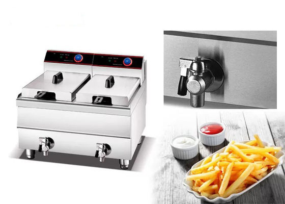 Fast Food için 7kw 8L Ticari Mutfak Pişirme Ekipmanları